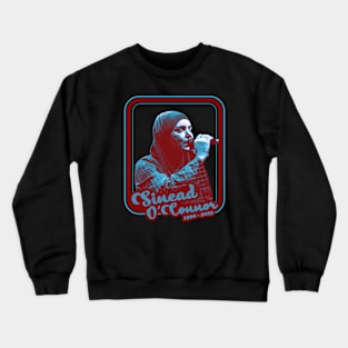 Sinéad O'Connor /// RIP - retro vintage Crewneck Sweatshirt